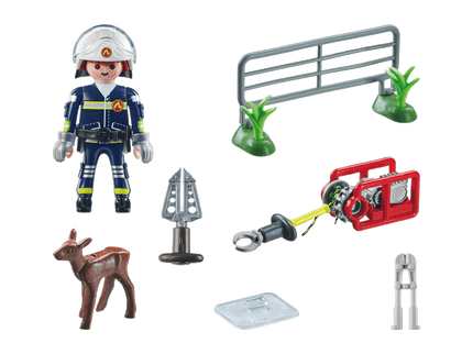 PLAYMOBIL ACTION HEROES Tulekustutusmissioon loomade päästmine 71467