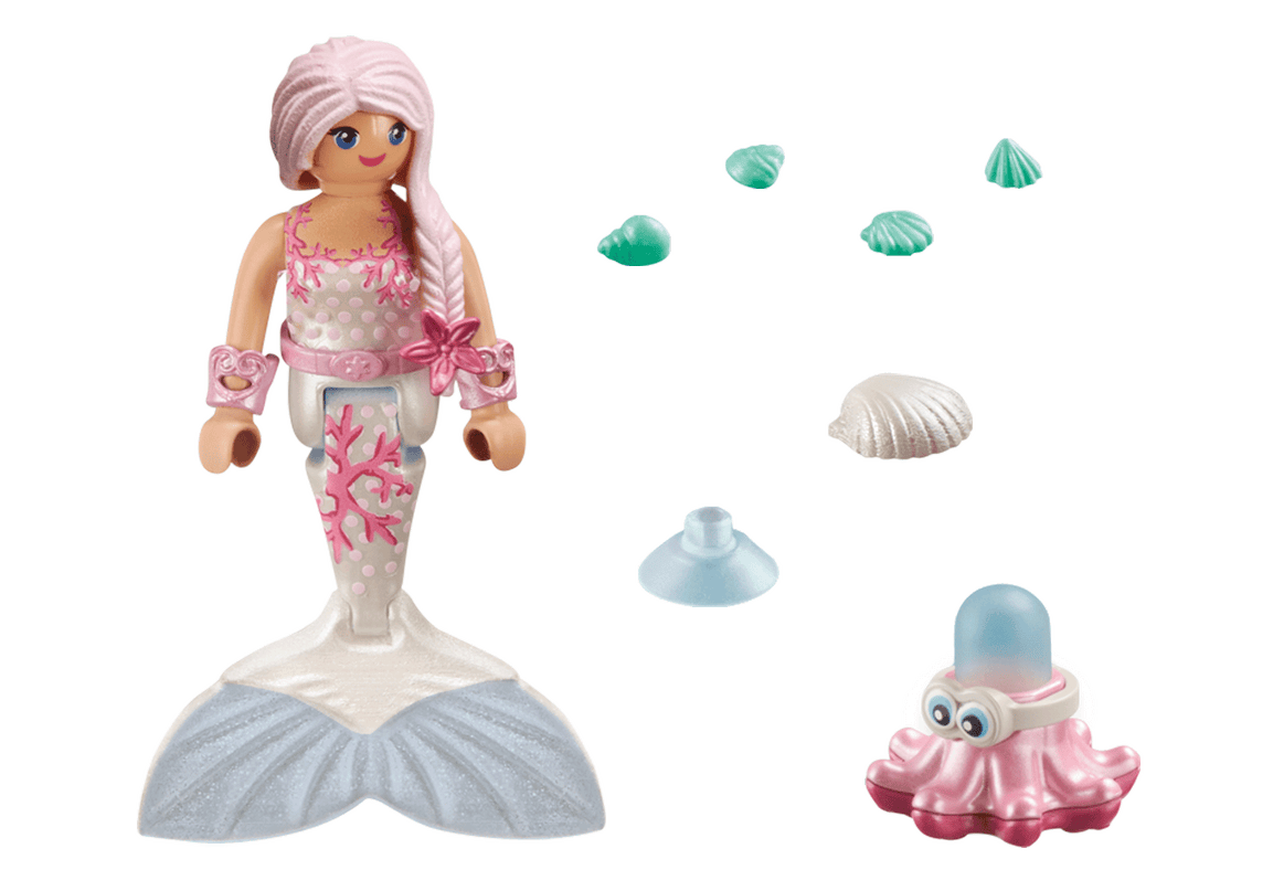 PLAYMOBIL SPECIAL PLUS Merineitsi ja kaheksajalg veepihustiga 71477