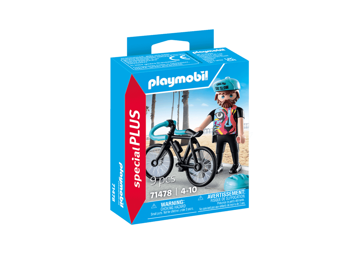 PLAYMOBIL SPECIAL PLUS Maanteerattur Paul 71478