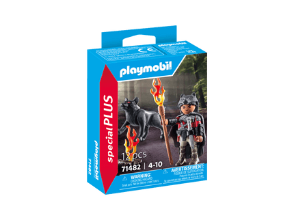 PLAYMOBIL SPECIAL PLUS Sõdalane hundiga 71482