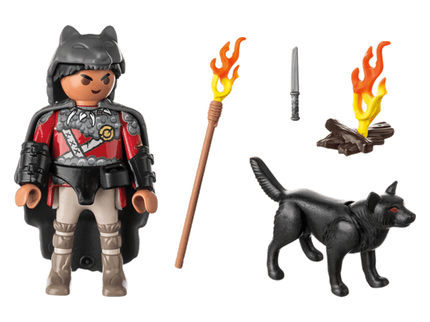 PLAYMOBIL SPECIAL PLUS Sõdalane hundiga 71482