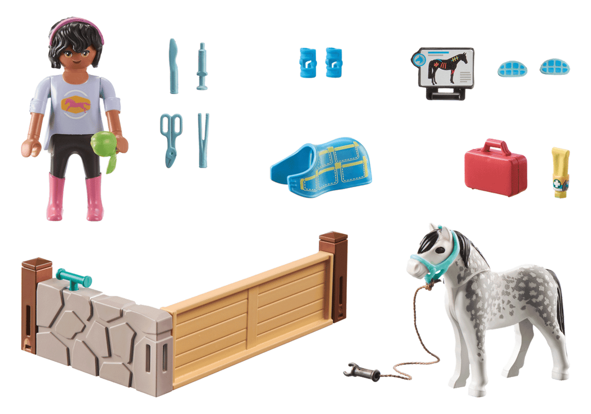 PLAYMOBIL JUBA HOBUSED Hobuste arst