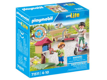 PLAYMOBIL MINU ELU Raamatuhuviliste raamatuvahetus 71511
