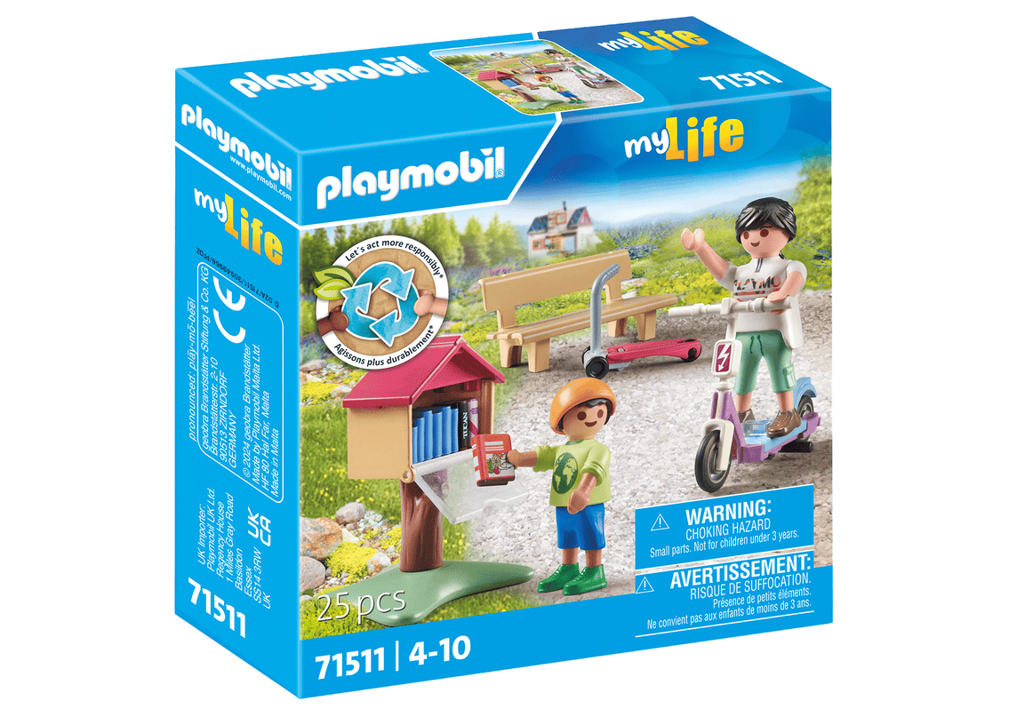 PLAYMOBIL MINU ELU Raamatuhuviliste raamatuvahetus 71511