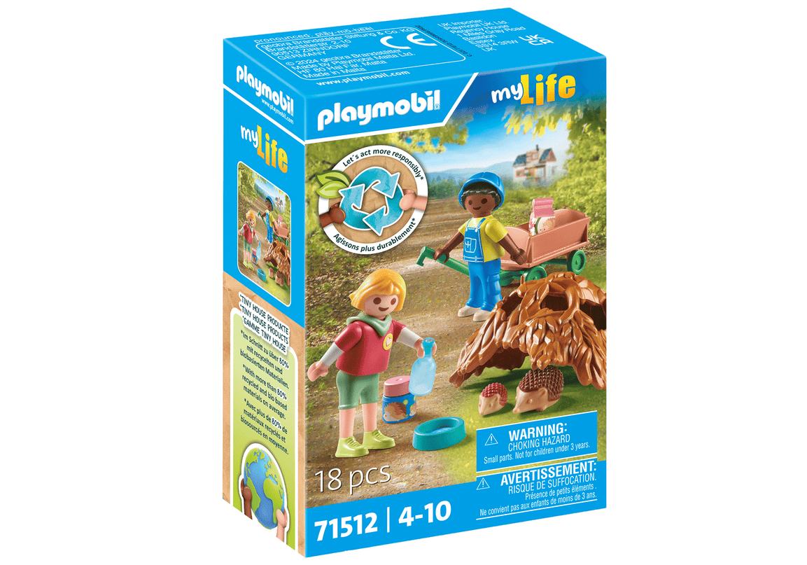 PLAYMOBIL MINU ELU Siilipere hooldus 71512