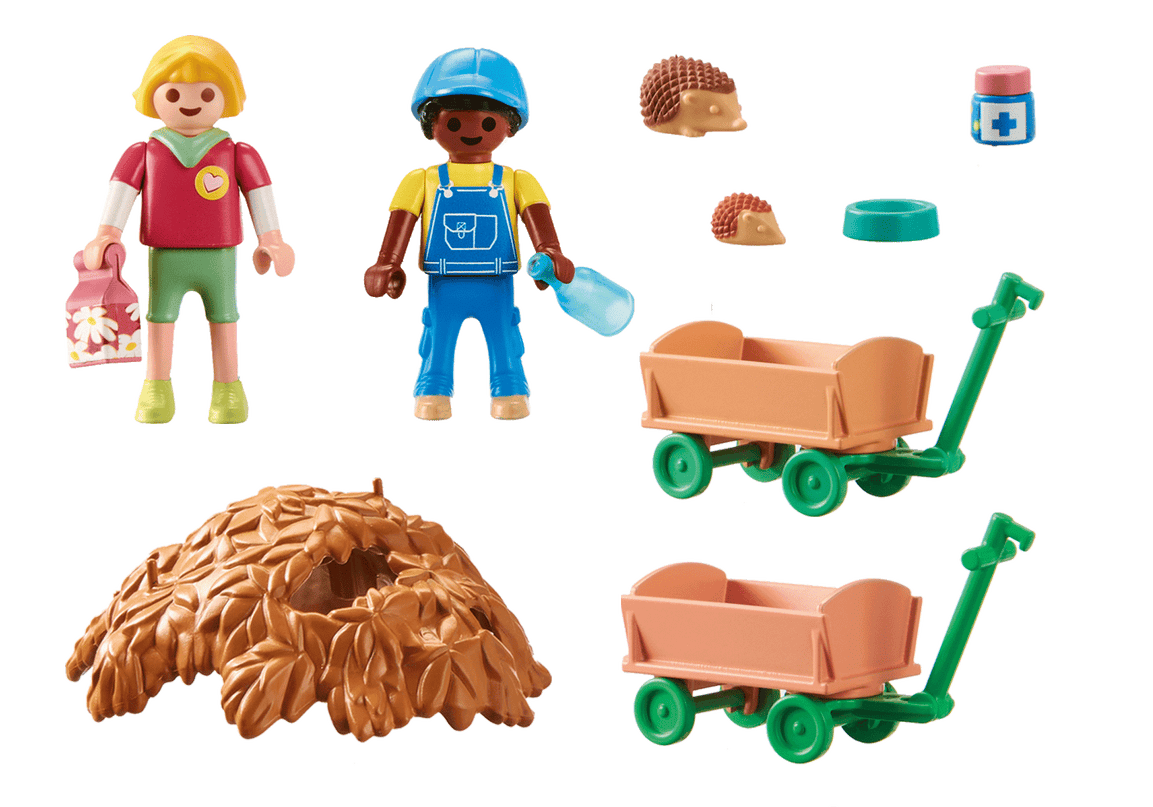 PLAYMOBIL MINU ELU Siilipere hooldus 71512