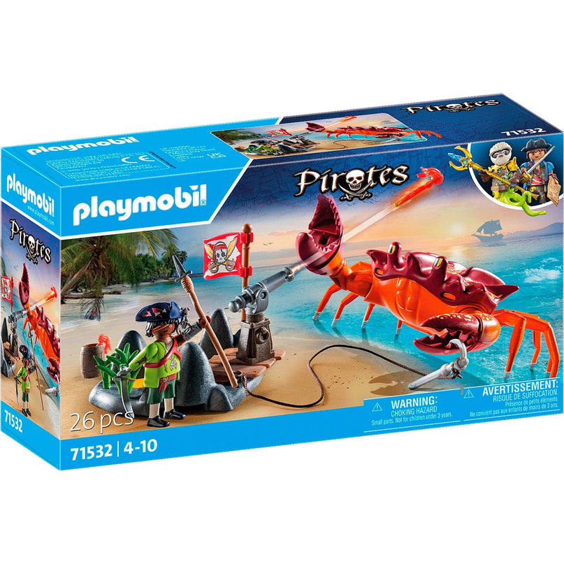 PLAYMOBIL PIRAADID Võitlus hiiglasliku krabiga 71532