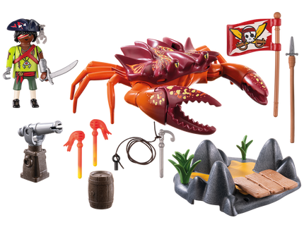 PLAYMOBIL PIRAADID Võitlus hiiglasliku krabiga 71532