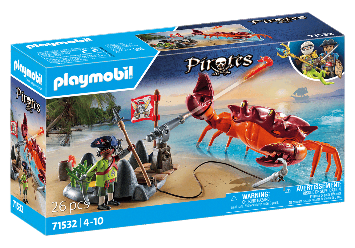 PLAYMOBIL PIRAADID Võitlus hiiglasliku krabiga 71532