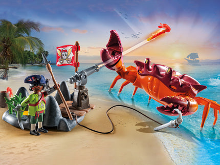 PLAYMOBIL PIRAADID Võitlus hiiglasliku krabiga 71532