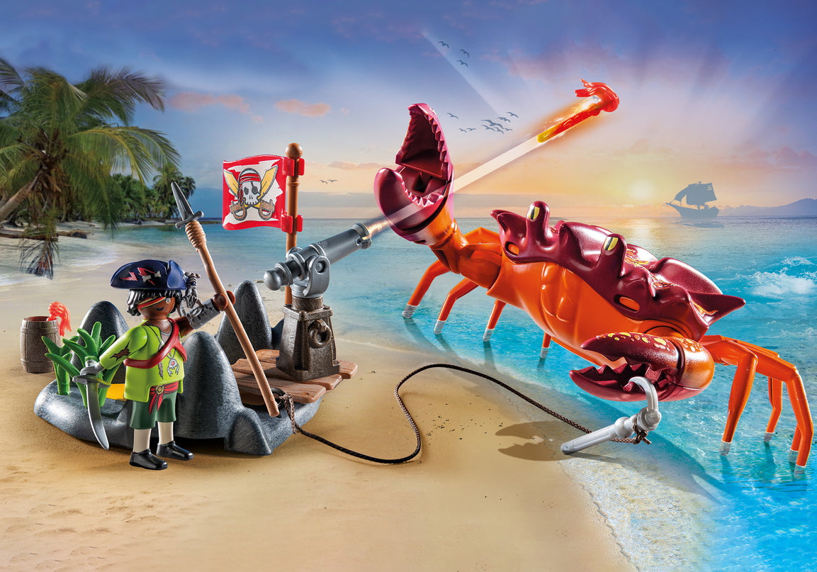 PLAYMOBIL PIRAADID Võitlus hiiglasliku krabiga 71532