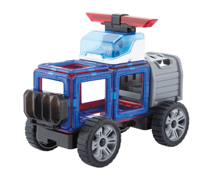 MAGFORMERS Magnetkonstruktori komplekt Politsei ja pääste, 26 osa