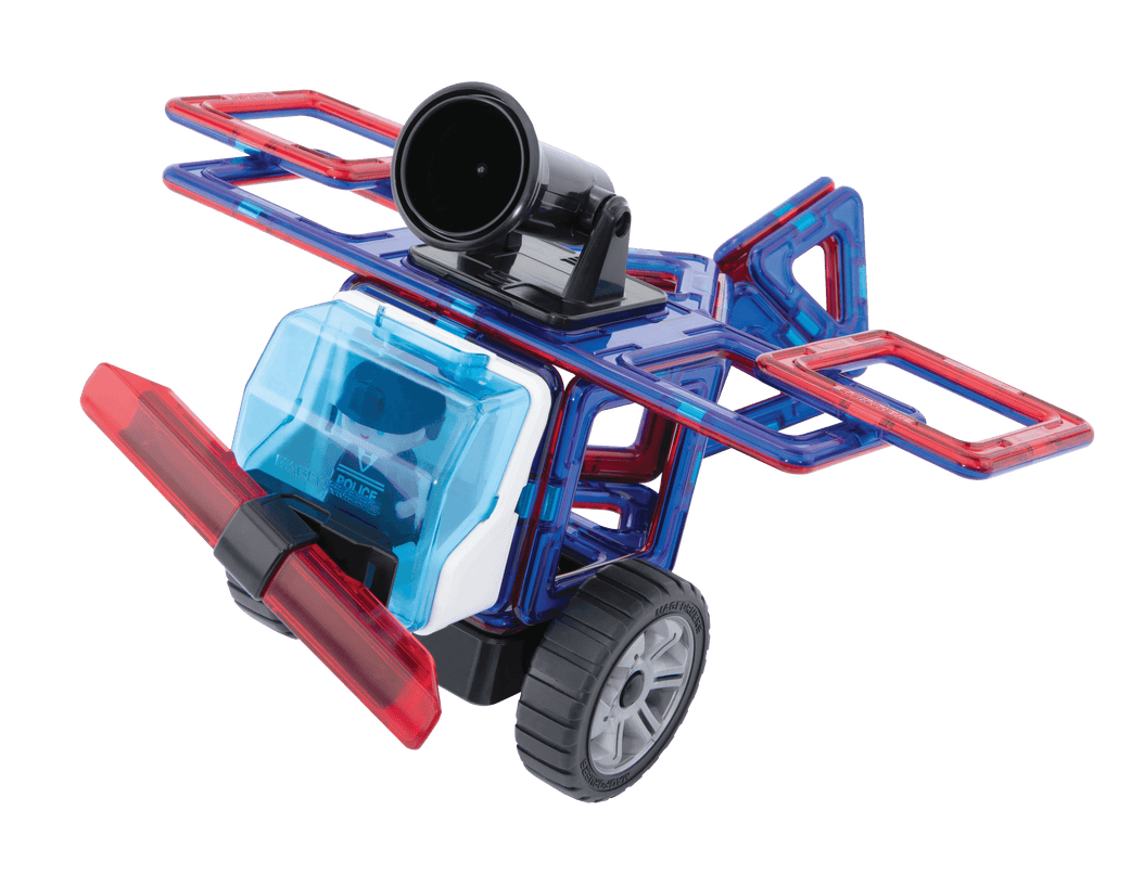 MAGFORMERS Magnetkonstruktori komplekt Politsei ja pääste, 26 osa