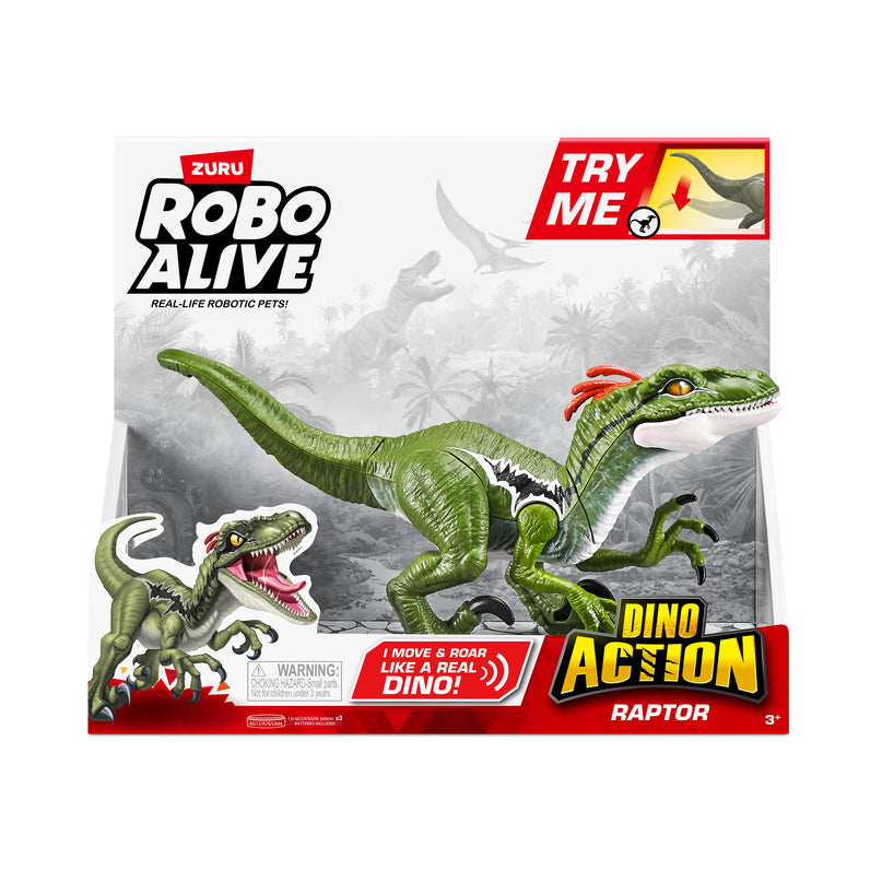 ROBOALIVE interaktiivne mänguasi Dino Action Raptor