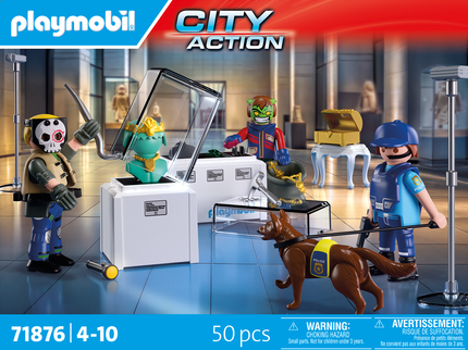 PLAYMOBIL CITY ACTION Teemantirööv 71876