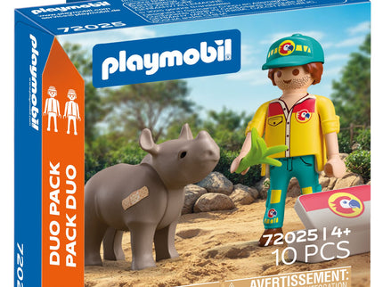 PLAYMOBIL DuoPack: Metsavaht koos ninasarvikuga 72025