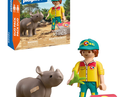 PLAYMOBIL DuoPack: Metsavaht koos ninasarvikuga 72025