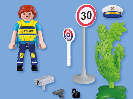 PLAYMOBIL politseinik kiirusmõõtjaga 72029