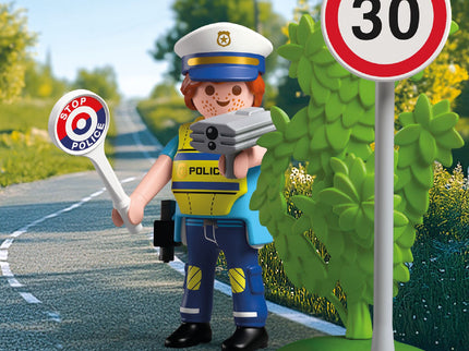 PLAYMOBIL politseinik kiirusmõõtjaga 72029