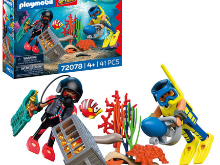 PLAYMOBIL Politsei-sukelduja aarde 72078