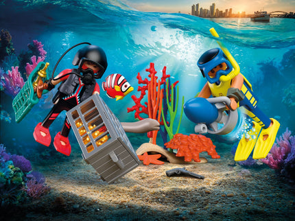 PLAYMOBIL Politsei-sukelduja aarde 72078