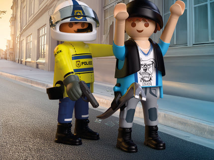 PLAYMOBIL Mootorratta tagaajamine 72079