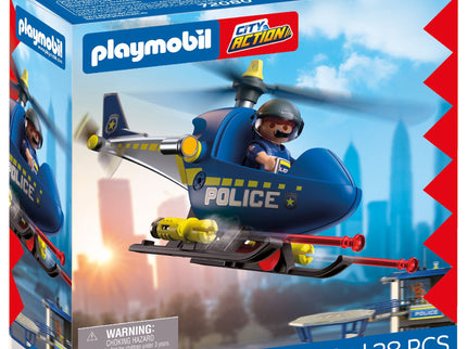 PLAYMOBIL Politsei helikopter radariga 72080
