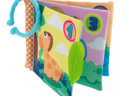 CHICCO pehme raamat 1-2-3