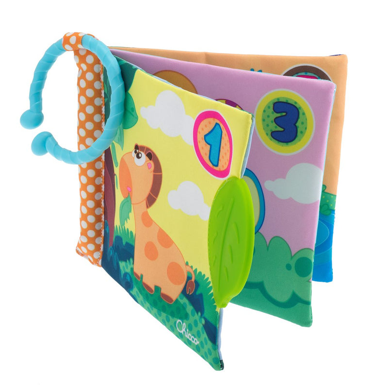 CHICCO pehme raamat 1-2-3