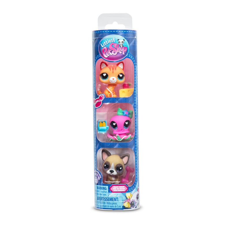 LITTLEST PET SHOP figuuride komplekt, 3tk