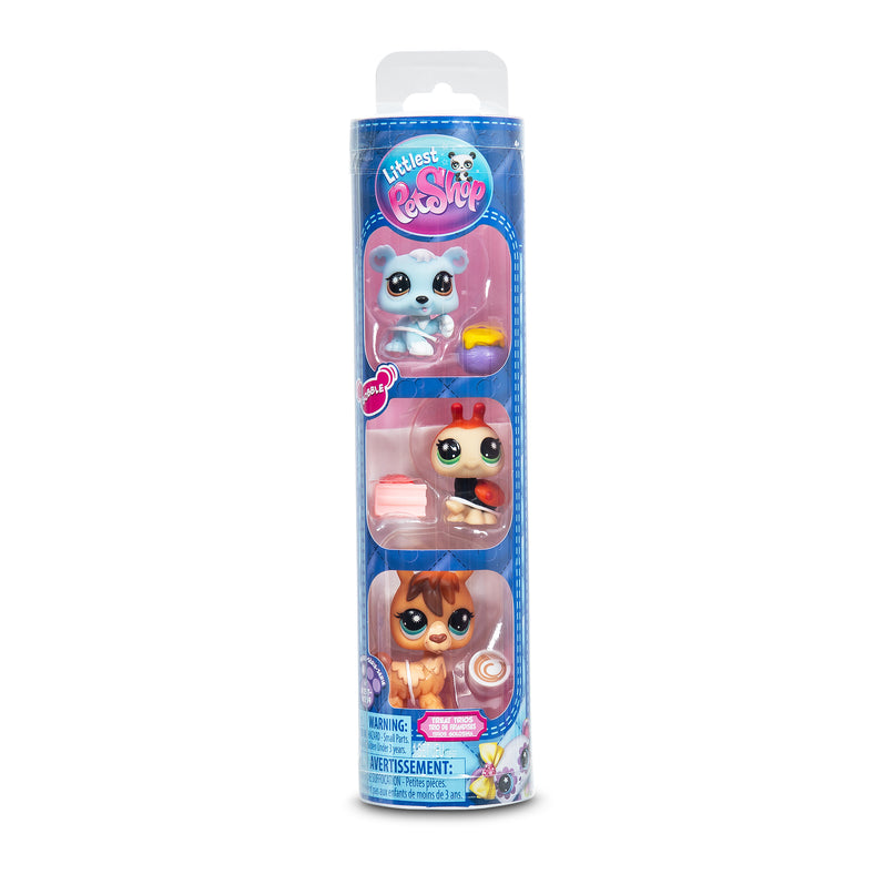 LITTLEST PET SHOP figuuride komplekt, 3tk