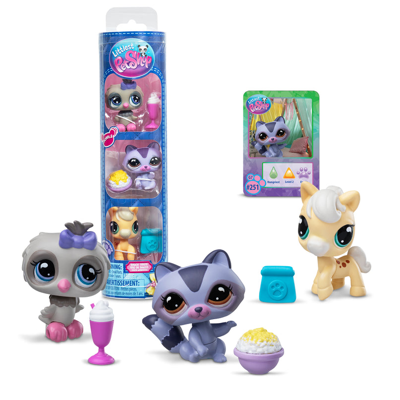 LITTLEST PET SHOP figuuride komplekt, 3tk