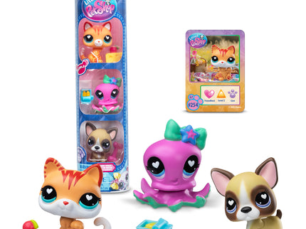 LITTLEST PET SHOP figuuride komplekt, 3tk