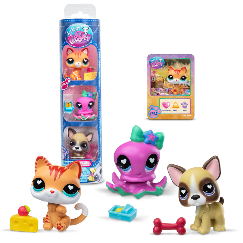 LITTLEST PET SHOP figuuride komplekt, 3tk
