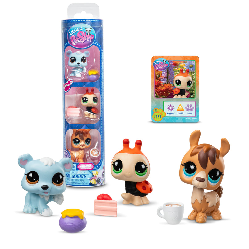 LITTLEST PET SHOP figuuride komplekt, 3tk