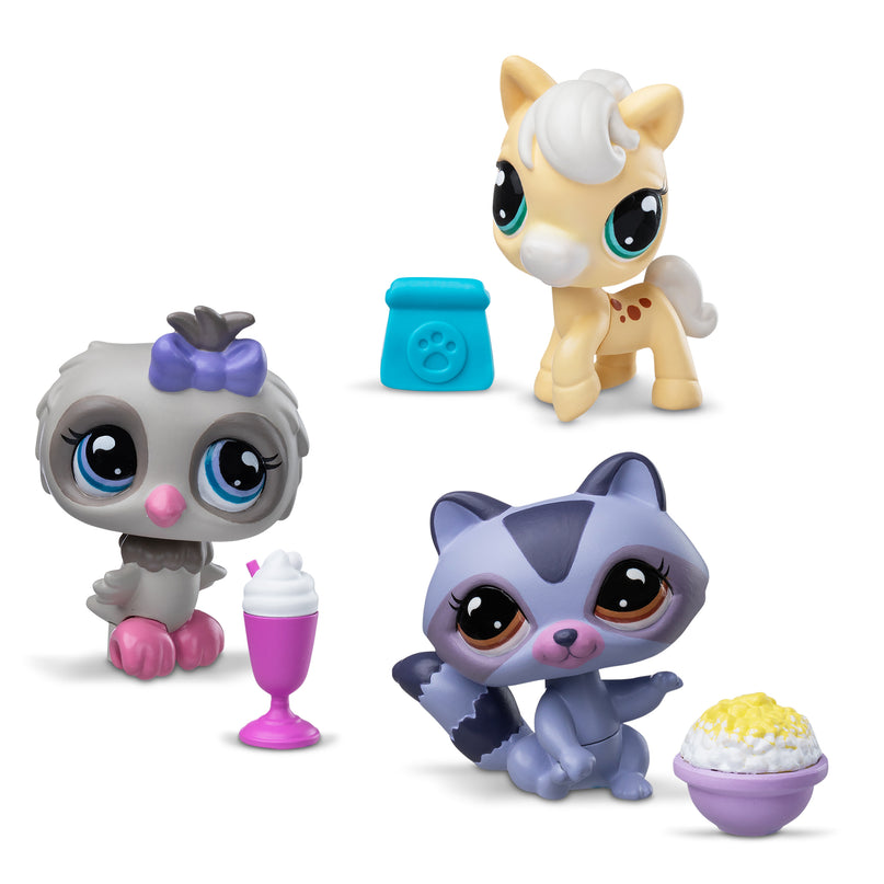 LITTLEST PET SHOP figuuride komplekt, 3tk