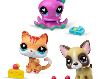 LITTLEST PET SHOP figuuride komplekt, 3tk