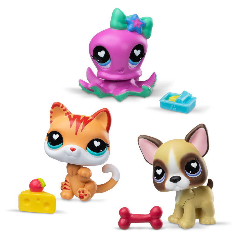 LITTLEST PET SHOP figuuride komplekt, 3tk