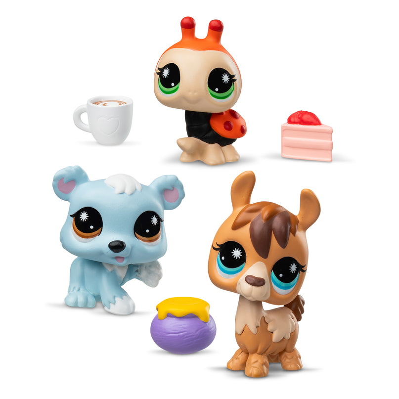 LITTLEST PET SHOP figuuride komplekt, 3tk