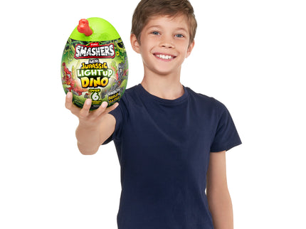 SMASHERS Interaktiivne üllatusmuna Jurassic Mini Light-Up Dino