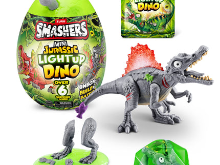 SMASHERS Interaktiivne üllatusmuna Jurassic Mini Light-Up Dino