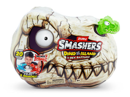 SMASHERS mängukomplekt Dino Island T-Rex Battle