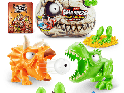 SMASHERS mängukomplekt Dino Island T-Rex Battle