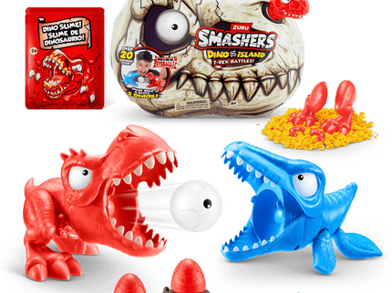 SMASHERS mängukomplekt Dino Island T-Rex Battle