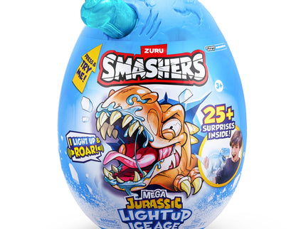 SMASHERS Interaktiivne üllatusmuna Dino Ice Age Light Up Mega