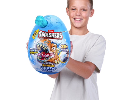 SMASHERS Interaktiivne üllatusmuna Dino Ice Age Light Up Mega