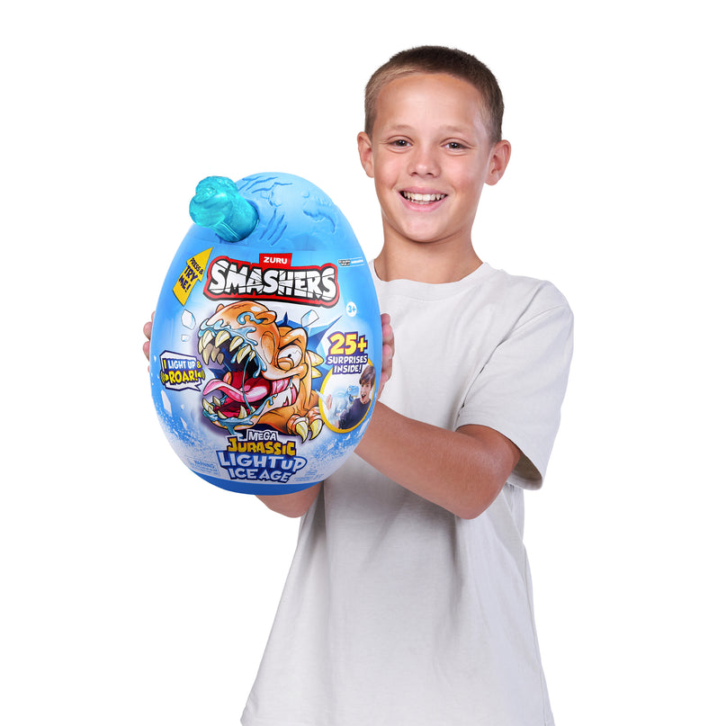 SMASHERS Interaktiivne üllatusmuna Dino Ice Age Light Up Mega