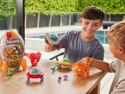 SMASHERS interaktiivne mängukomplekt Dinos VS Aliens