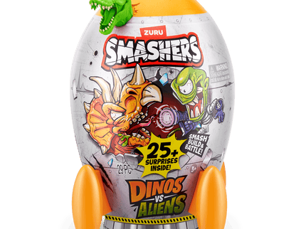 SMASHERS interaktiivne mängukomplekt Dinos VS Aliens