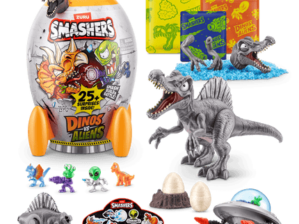SMASHERS interaktiivne mängukomplekt Dinos VS Aliens